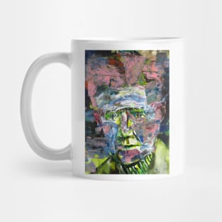 EMIL CIORAN acrylic and watercolor portrait Mug